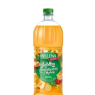 Napój Niegazowany Hellena Jabłko z Brzoskwinią i Morelą 1,75l 20% soku - Soki i napoje niegazowane - miniaturka - grafika 1
