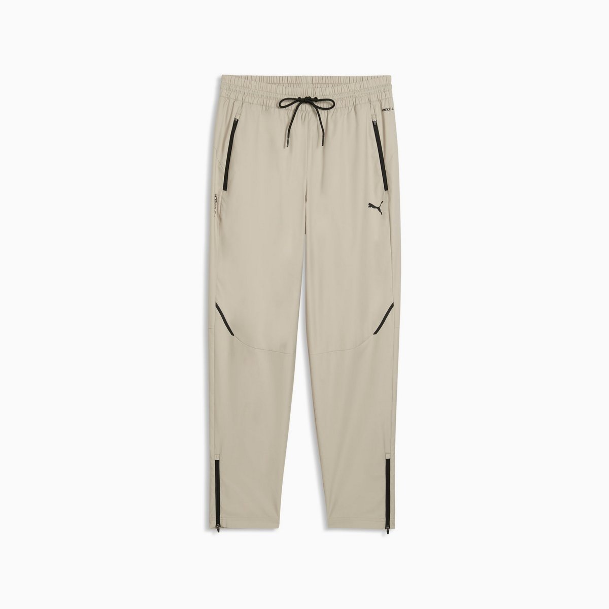Spodnie dresowe męskie Puma PUMATECH WOVEN OP beżowe 63442061 r XL
