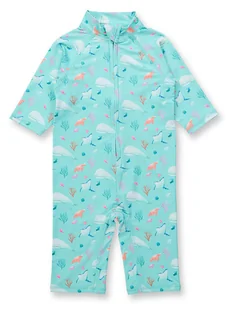 Sense Organics Kombinezon kąpielowy "Madi" w kolorze turkusowym - Pajacyki dla niemowląt - miniaturka - grafika 1