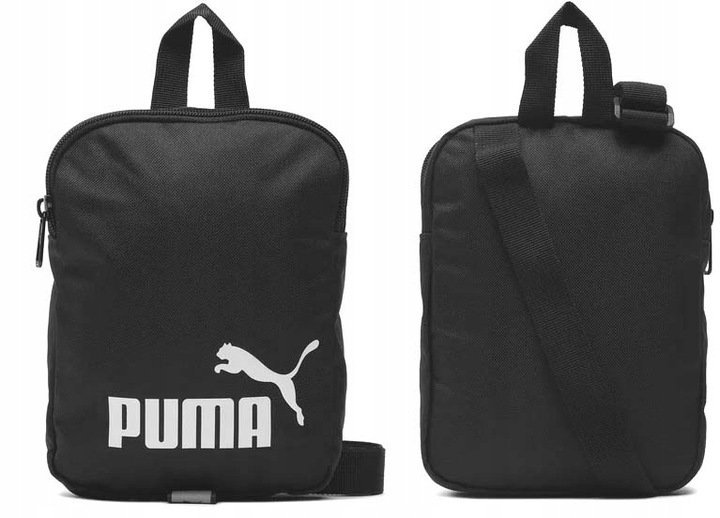 TOREBKA LISTONOSZKA PUMA SASZETKA SPORTOWA CZARNA WODOODPORNA