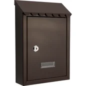 Skrzynki na listy - Skrzynka na listy TASOS brąz - miniaturka - grafika 1