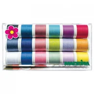 Akcesoria i części do maszyn do szycia - Madeira Zestaw 18 nici do szycia Madeira Aerofil 120 18x400m - 8025 MADEIRA 8025 - miniaturka - grafika 1