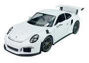 Samochody i pojazdy dla dzieci - Welly 2016 Porsche 911 Gt3 Rs Biały 1:24 Samochów Nowy Metalowy Model - miniaturka - grafika 1