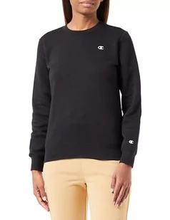 Champion Legacy Basics W-Light Powerblend Fleece Crewneck Bluza Damska, Czarny, XS - Bluzy damskie - miniaturka - grafika 1