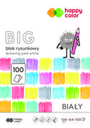 GDD Blok rysunkowy biały A4/100K BIG HAPPY COLOR - GDD