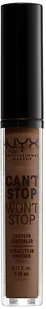 NYX Professional Makeup Cant Stop Wont Stop Concealer 22.7 Deep Walnut - Korektory do twarzy - miniaturka - grafika 6