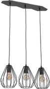 Lampy sufitowe - TK Lighting Brylant lampa wisząca 3-punktowa czarna 2259 TK2259 - miniaturka - grafika 1