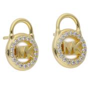 Kolczyki - Kolczyki MICHAEL KORS - Mk Lock Stud MKC1558AH710 Gold - miniaturka - grafika 1