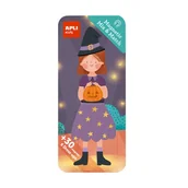 Układanki dla dzieci - Magnetyczna układanka Mix&Match Apli Kids Teatr - miniaturka - grafika 1