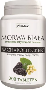 HEALTHCARE NOMINO SP Z O.O Morwa biała sacharoblocker x 200 tabl - Suplementy diety HEALTHCARE NOMINO SP Z O.O Morwa biała sacharoblocker x 200 tabl - Suplementy diety - miniaturka - grafika 1