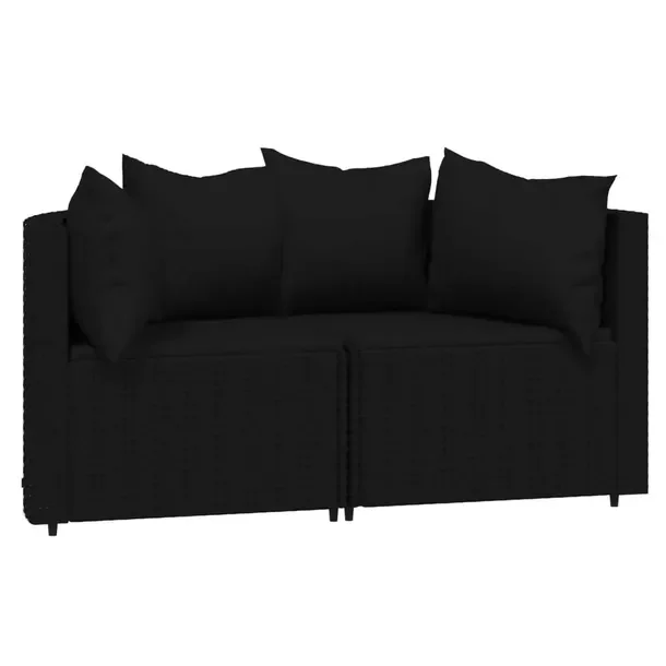 2x Sofa Ogrodowa Moduł Sofy Krzesło Fotel Ogrodowy Na Taras Balkon Ogród