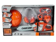 Mały majsterkowicz - Piła na baterie z kaskiem - miniaturka - grafika 1