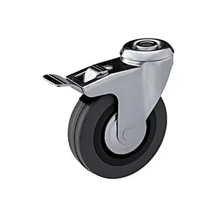 Zestaw jezdny skrętny 50 mm/40 kg z hamulcem - Meble modułowe i akcesoria - miniaturka - grafika 1