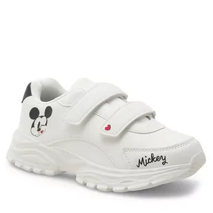 Sneakersy Mickey&Friends AVO-SS24-321DSTC Biały - Buty dla dziewczynek - miniaturka - grafika 1