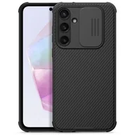 Etui i futerały do telefonów - Etui do NILLKIN CamShield Pro do Samsung Galaxy A35 5G Czarny - miniaturka - grafika 1