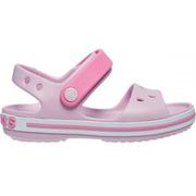 Moda i Uroda OUTLET - Sandały dla dzieci Crocs Crocband Sandal Kids różowe rozmiar 32-33 - miniaturka - grafika 1