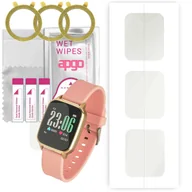 Akcesoria do smartwatchy - 3x Folia hydrożelowa MATOWA do Garett Women Ada - apgo Smartwatch Hydrogel MATTE Protection Ochrona na ekran smartwatcha - miniaturka - grafika 1