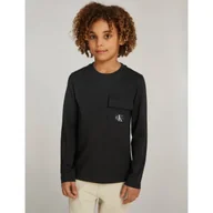 Koszulki dla chłopców - CALVIN KLEIN JEANS Longsleeve Regular Fit - miniaturka - grafika 1
