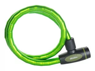 MASTER OCK Zapięcie rowerowe MASTERLOCK QUANTUM 8228 18mm 100cm KLUCZYK zielone 3520190937957 - Zabezpieczenia do roweru - miniaturka - grafika 1