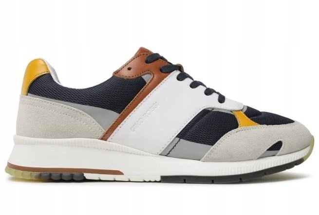 Gino Rossi Sneakersy TORINO-01 męskie granatowe rozmiar 44