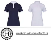 Koszulki jeździeckie - Harcour Koszulka konkursowa MONICA damska kolekcja wiosna-lato 2019 - miniaturka - grafika 1