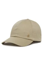 Czapki damskie - Tommy Hilfiger Czapka z daszkiem Elevated Chic Soft Cap AW0AW17138 Beżowy - miniaturka - grafika 1