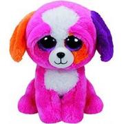 Maskotki i pluszaki - Ty Inc. Beanie Boos Precious różowy piesek 20 cm - miniaturka - grafika 1