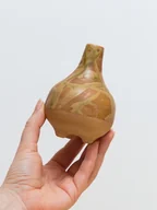 Wazony i flakony - Wazonik pękaty nr. 25-11 - pistacja - miniaturka - grafika 1