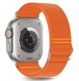 TECH-PROTECT NYLON SLIP APPLE WATCH 6 / 7 / 8 / 9 / 10 / SE / ULTRA 1 / 2 44 / 45 / 46 / 49 MM ORANGE - Akcesoria do smartwatchy - miniaturka - grafika 1