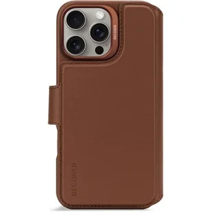 Etui DECODED Leather Detachable Wallet MagSafe do Apple iPhone 16 Pro Max Brązowy | Bezpłatny transport - Etui i futerały do telefonów - miniaturka - grafika 1
