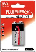 Baterie i akcesoria - 1x BATERIA ALKALICZNA 6LR61 9V FUJIENERGY 500mAh / FujiEnergy - miniaturka - grafika 1