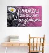 Pomoce naukowe - Kolorowa naklejka ścienna: Podążaj za swoimi marzeniami - miniaturka - grafika 1