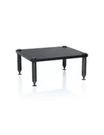 Głośniki - stojaki i akcesoria - Norstone Como 3 Black – stolik Hi‑Fi moduł III, wysokość 31 cm Czarny - miniaturka - grafika 1