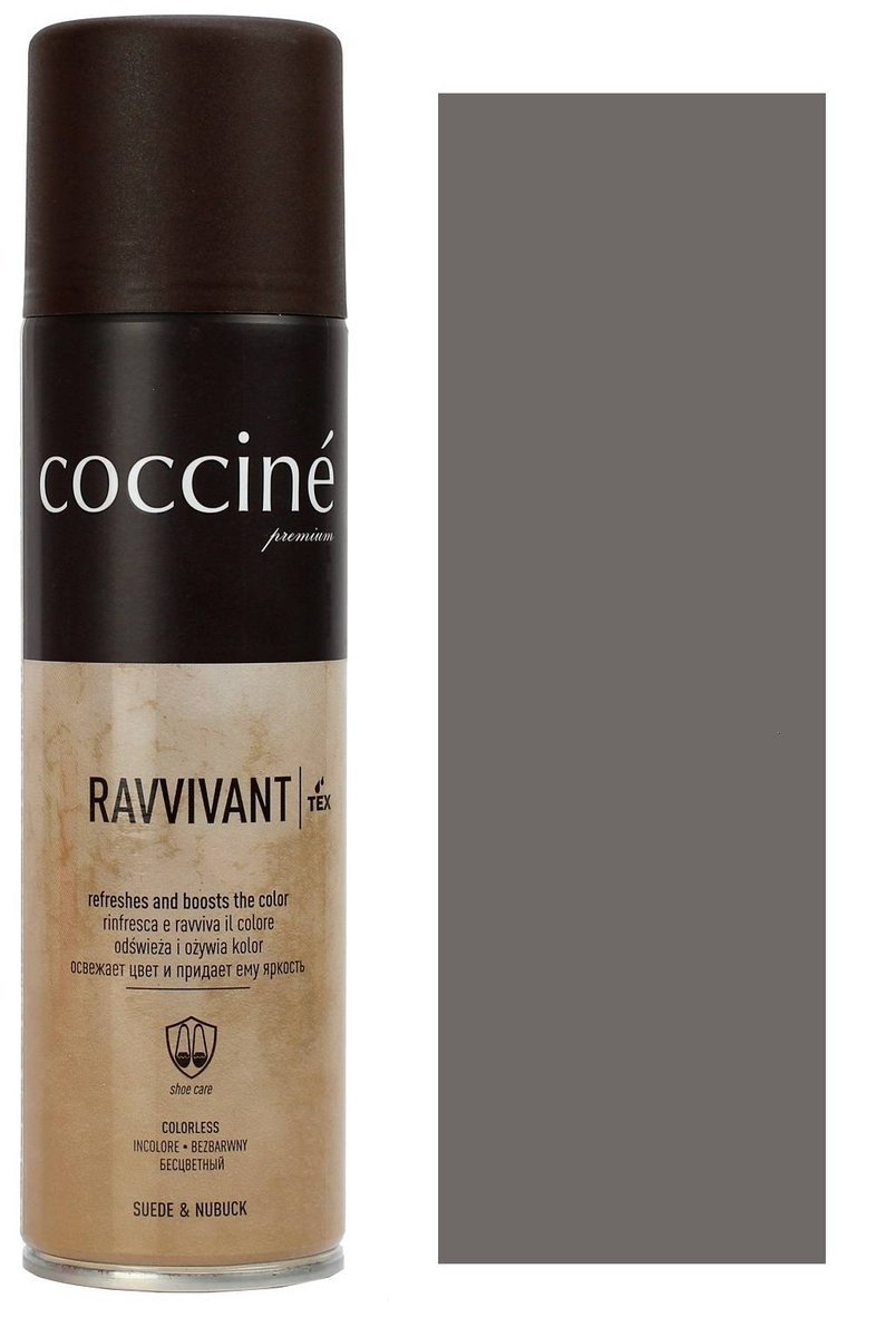 Renowator Do Zamszu I Nubuku Ravvivant Coccine 250 Ml Jasny Szary 21