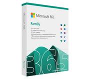Programy finansowe i kadrowe - Microsoft 365 Family PL BOX (6 użytkowników / 1 rok) - miniaturka - grafika 1