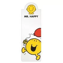 IF Mr. Men&amp;Little Miss - zakładka do książki Mr.Happy - Zakładki do książek - miniaturka - grafika 1