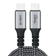 Kable USB - Kabel przewód USB-C 240W 8K 60Hz 1.2m czarny - miniaturka - grafika 1