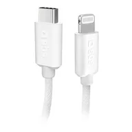 Kable - Kabel USB-C - Lightning SBS 1.5m Biały TECABLETISSUETCLIGG - miniaturka - grafika 1