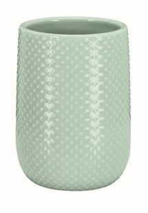 Kleine Wolke Dotty Kubek łazienkowy zielony - Kubki na szczoteczki do zębów - miniaturka - grafika 1