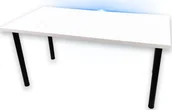 Biurka gamingowe - Biurko Daming Model 1 Białe 160 cmx80 cm - miniaturka - grafika 1
