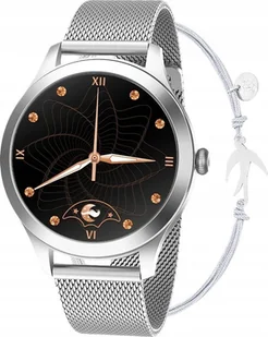 Maxcom FW42 Srebrny - Smartwatch - miniaturka - grafika 1