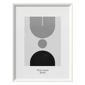 Ramki na zdjęcia - Ramka na zdjęcia Etna 30 x 40 cm biała AF - miniaturka - grafika 1