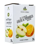 Soki i napoje niegazowane - Dolina Czerska Nfc Sok tłoczony Jabłko-pomarańcza 3l karton - miniaturka - grafika 1