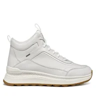 Sneakersy damskie - Sneakersy Geox D Spherica Actif X2 D46WPE 00085 C1000 Biały - miniaturka - grafika 1