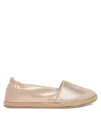 Espadryle damskie - JENNY Espadryle KAYLA WSK1609-05 Złoty - miniaturka - grafika 1