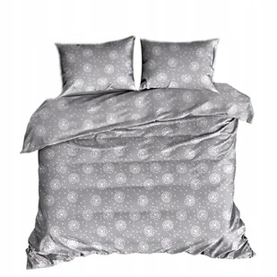 pościel bawełna lux 220x220 + 2 poszewka B 336-1 dmuchawki białe na szarym - Pościel pościel bawełna lux 220x220 + 2 poszewka B 336-1 dmuchawki białe na szarym - Pościel - miniaturka - grafika 1