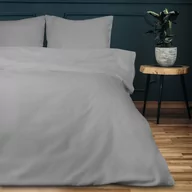 Pościel - Pościel satyna bawełniana POPIEL 024/180x200 POSATBAW/180X200/POPIEL - miniaturka - grafika 1