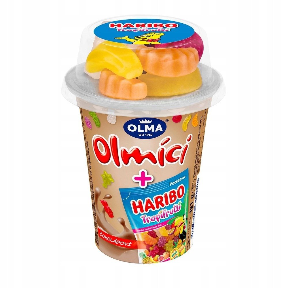 Jogurt Olma czekoladowo-haribo 121 g