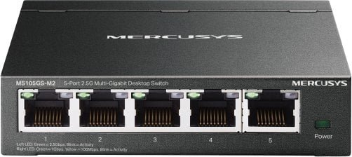 TP-Link Mercusys MS105GS-M2 5-Port 2.5G Multi-Gigabit Desktop Switch
