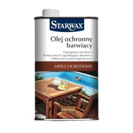 Farby i impregnaty do drewna - Starwax Olej ochronny barwiący merbau 500 ml - miniaturka - grafika 1